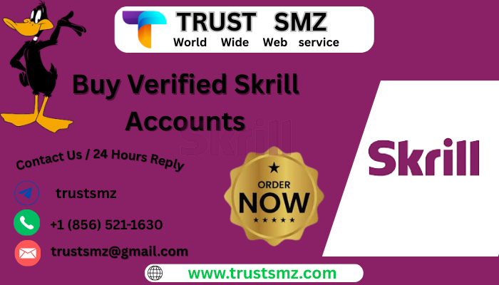 Buy Verified Skrill Accounts -100% Safe & USA,UK, Others Countries